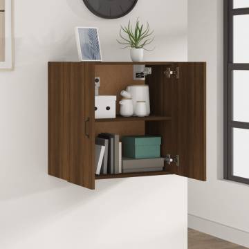 Wall Cabinet Brown Oak 60x31x60 cm - Stylish Storage Solution