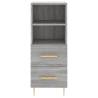 Highboard Grey Sonoma 34.5x34x180 cm - Stylish Storage Solution