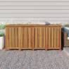 Garden Storage Box 175x80x75 cm Solid Wood Acacia Size 175 x 80 x 75 cm 