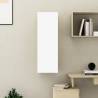 Stylish White TV Cabinet - 30.5x30x90cm Engineered Wood