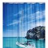 RIDDER Shower Curtain Sailboat 180x200 cm - Stylish & Functional