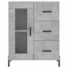 Stylish Highboard Concrete Grey - Elegant Storage Solution