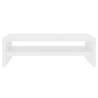 Monitor Stand White - Modern Engineered Wood Design