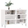 Stylish White Sideboard - 103.5x35x70 cm Engineered Wood