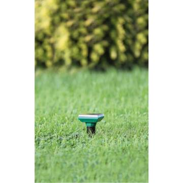 Nature Solar-powered Ultrasonic Mole Repellent - Effective 15m Range