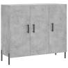 Stylish Concrete Grey Sideboard - 90x34x80 cm | HipoMarket