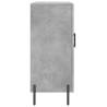 Stylish Concrete Grey Sideboard - 90x34x80 cm | HipoMarket