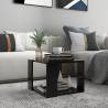 Coffee Table Black 40x40x30 cm Engineered Wood Colour black Size 40 x 40 x 30 cm Quantity in Package 1 