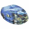 WC Toilet Seat with Soft Close Lid - Dolphins Design