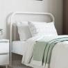 Metal Headboard White 100 cm - Stylish & Sturdy Design