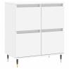 Stylish White Sideboard - 60x35x70 cm Engineered Wood