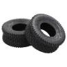 4 Piece Wheelbarrow Tire Set 15x6.00-6 - Heavy Duty Rubber