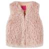 Kids' Vest Faux Fur Light Pink 128 Size 128 (7-8y) 