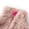 Kids' Faux Fur Vest Light Pink - Stylish & Cozy for Ages 7-8