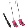 Boot Stretchers with Shoe Horn Pink EU 34-40 Plastic Size 34-40 Quantity in Package 1 Model with hook 