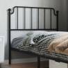 Metal Headboard Black 100 cm Colour black Size 100 cm Quantity in Package 1 