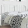 Metal Headboard White 135 cm Colour white Size 135 cm Quantity in Package 1 