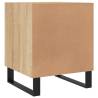 Sonoma Oak Bedside Cabinet - Modern Storage & Style | HipoMarket