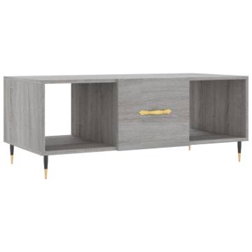 Elegant Grey Sonoma Coffee Table - 102x50x40 cm | HipoMarket