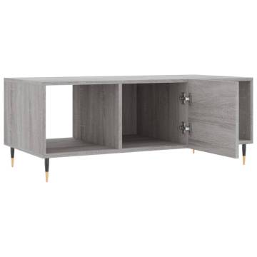 Elegant Grey Sonoma Coffee Table - 102x50x40 cm | HipoMarket