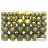 Light Green Christmas Baubles - 100 pcs Set for Holiday Decor