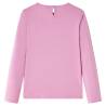 Kids' Long Sleeve T-Shirt in Burnt Pink - Size 116