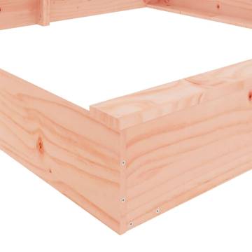 Sandbox with Seats | Durable Solid Wood Douglas for Kids