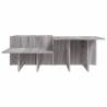 Elegant Grey Sonoma Coffee Tables - 2 pcs Set | Hipo Market