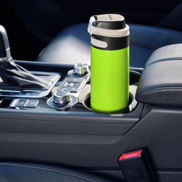 Leifheit Thermos Bottle Flip 600 ml - Kiwi Green | HipoMarket