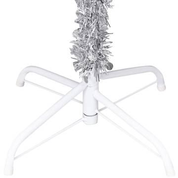 Artificial Pre-lit Christmas Tree with Ball Set - 240 cm Silver