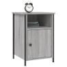 Grey Sonoma Bedside Cabinet 40x42x60 cm | Hipomarket UK