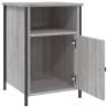 Grey Sonoma Bedside Cabinet 40x42x60 cm | Hipomarket UK