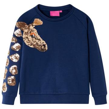 Kids' Sweatshirt Navy 104 - Comfortable & Stylish for Ages 3-4