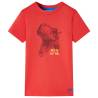 Kids' T-shirt Red 116 Colour red Size 116 (5-6y) 