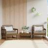 Garden Chairs 2 pcs Honey Brown Solid Wood Pine Colour honey brown pine Quantity in Package 1 Model armchair (2 pcs) 