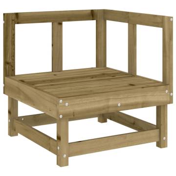 3 Piece Garden Lounge Set – Impregnated Pine Wood