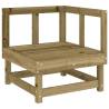 3 Piece Garden Lounge Set – Impregnated Pine Wood