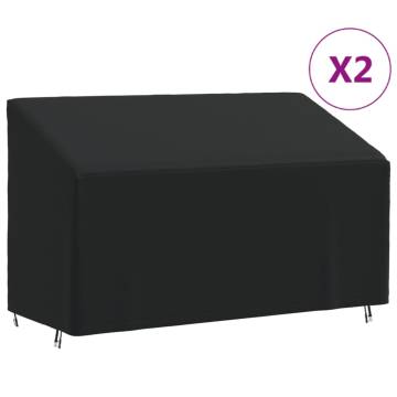 Durable 3-Seater Bench Covers - Premium 420D Oxford Fabric