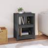 Book Cabinet Grey 50x35x68 cm Solid Wood Pine Colour grey Quantity in Package 1 Height 68 cm Width 50 cm 