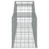 Arched Gabion Baskets 13 pcs - Durable Garden Barriers