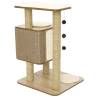 Jack and Vanilla Cat Tree House Molly - 56x56x86 cm Brown