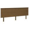 Honey Brown Solid Wood Bed Headboard | Stylish Decor