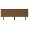 Honey Brown Solid Wood Bed Headboard | Stylish Decor