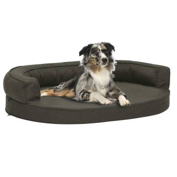 Ergonomic Dog Bed Mattress 75x53 cm - Dark Grey | Hipomarket