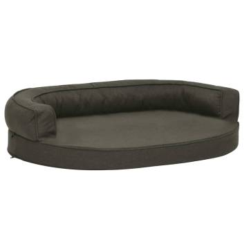 Ergonomic Dog Bed Mattress 75x53 cm - Dark Grey | Hipomarket