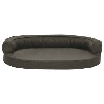 Ergonomic Dog Bed Mattress 75x53 cm - Dark Grey | Hipomarket