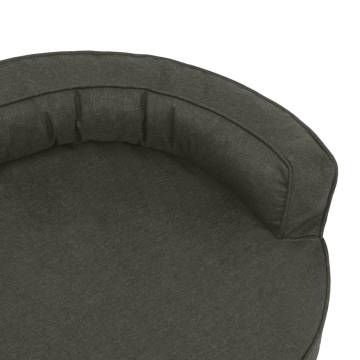 Ergonomic Dog Bed Mattress 75x53 cm - Dark Grey | Hipomarket