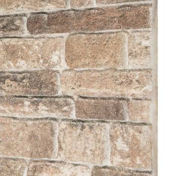 3D Multicolour Brick Wall Panels - 10 pcs EPS | HipoMarket