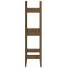 Firewood Rack Honey Brown - Solid Pine Wood (41x25x100 cm)