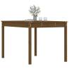 Garden Table Honey Brown - Solid Wood Pine | HipoMarket